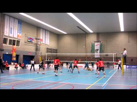 Samenvatting: Prins/VCV - Landstede Volleybal 1-3 (29-11-2014)