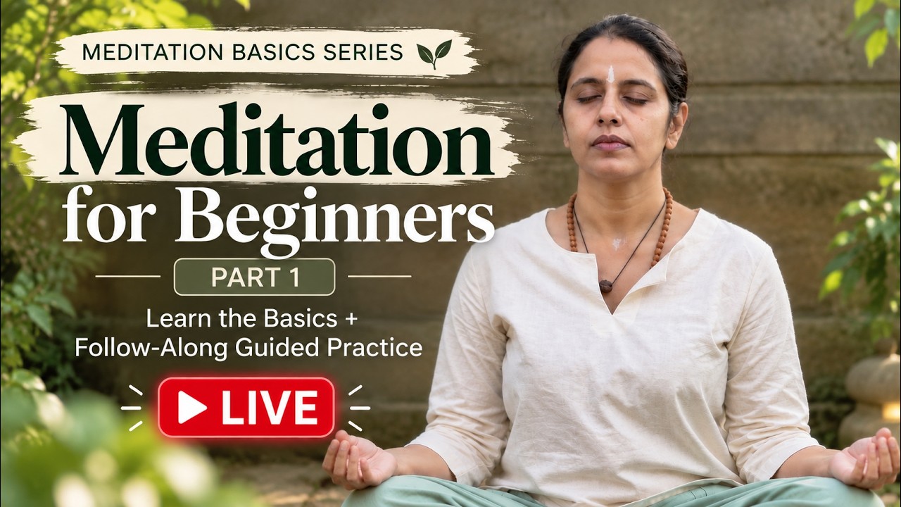MEDITATION FOR BEGINNERS | LEARN THE BASICS + FOLLOW-ALONG GUIDED PRACTICE