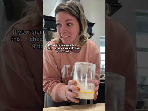 If your starter smells like this... check the description for 4 tips to fix it