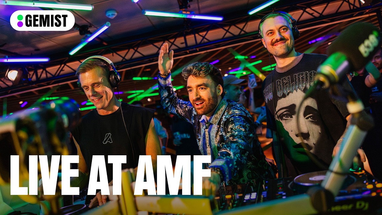 Armin van Buuren B3B Oliver Heldens B3B Marlon Hoffstadt - Live @ AMF x 538 Gemist 2025