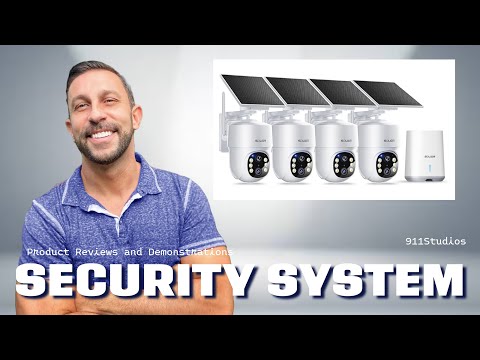 SOLIOM- 5MP Security Cameras Wireless Outdoor, No Subscription,4-Cam Pack