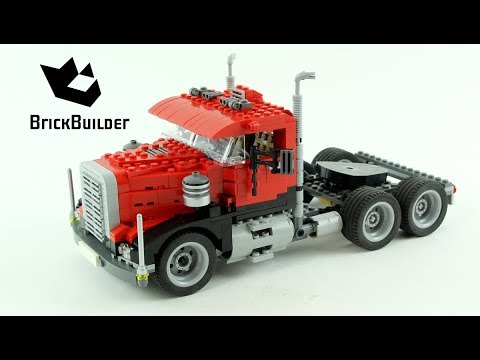 Vidéo LEGO Creator 4955 : Le camion