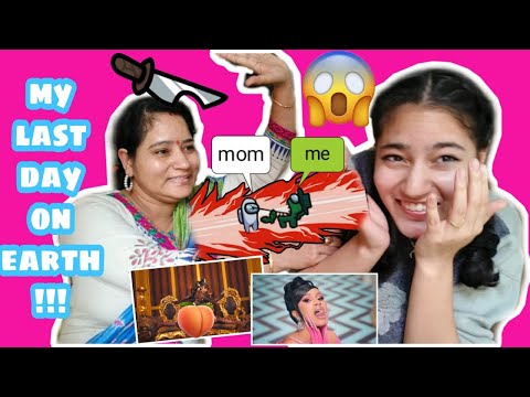 MY MOM REACTS TO WAP MV ||*gone wrong*||