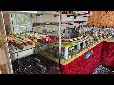Mein MoBa-Keller | Roomtour der Märklin H0 Anlage | Züge, Waggons, Car System etc.