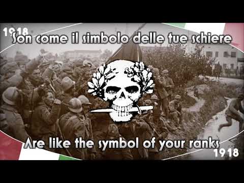 «Fiamme Nere» Anthem of the Arditi
