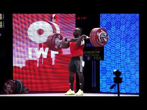 David Matam (94) - 185kg, 190kg, & 193kg Clean and Jerks @ 2015 Senior World Championships