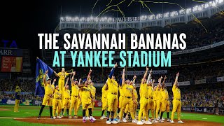 The Savannah Bananas at Yankee Stadium