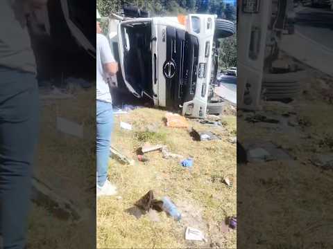Accidente vuelta del Diablo, Agua Escondida, Chichicastenango, El Quiché, Km104, Ruta Interamericana