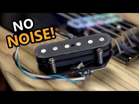Noiseless "Single Coil" (Stacked Humbucker): Build Tips and Theory