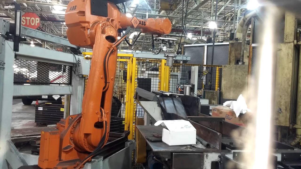 Robot with load cell sensor