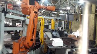 Robot with load cell sensor