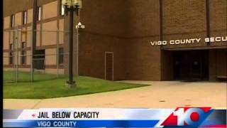 Vigo County jail housing below its capacity