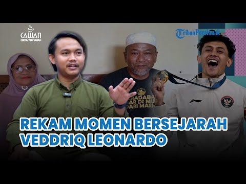 ⚪ Tangis Haru di Rumah Veddriq Leonardo, Peraih Mendali Emasi di Olimpiade Paris