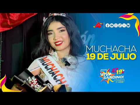 👑 Jancy Tatiana Campos Cascos es coronada Muchacha 19 de Julio en Boaco