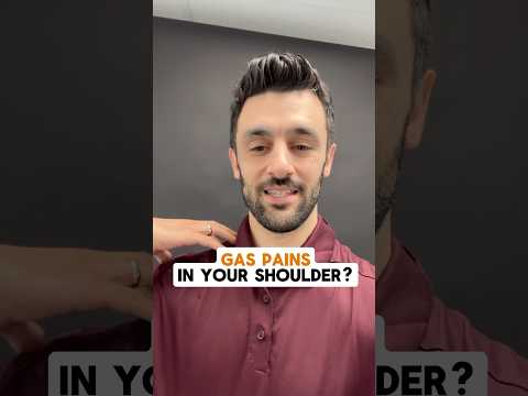 Share with someone who’s got those shoulder gas pains! #shoulderpain #guthealth