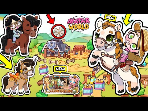 🥳Все СЕКРЕТЫ новой локации КОНЮШНЯ🚜👨🌾🧺 РЕДАКТОР ЛОШАДЕЙ🐴 НОВЫЕ ПОДАРКИ🎁 трактор🚜 МЕЛЬНИЦА и ферма🌹🌳