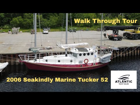 Tour the 2006 Custom Seakindly Marine Tucker 52 - The Ultimate Offshore Cruising Motorsailer