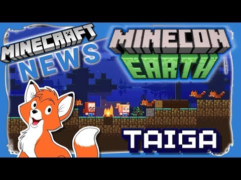 Dav Lec - News Minecraft - TAIGA!  Minecon Earth