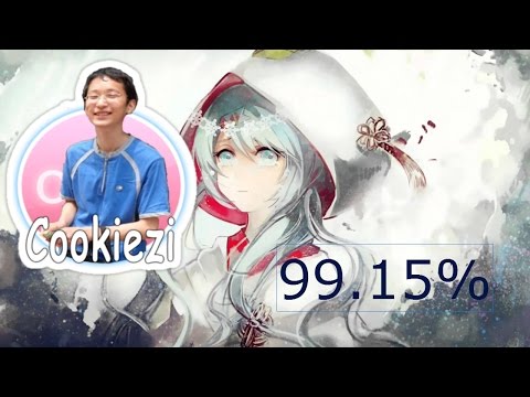Top ranked. OSU! Cookiezi play Konuko - Toumei Elegy.