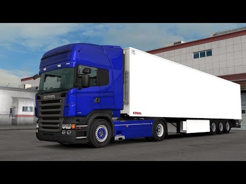 ETS2 - SCANIA R500 V8 - Trip: Odense - Bielsko-Biała