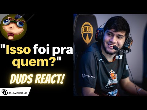 Dudstheboy reage ao Bronziocre  "Tilta não Cabelo rosa!"