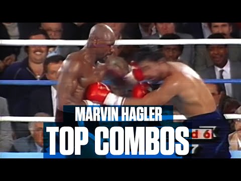 "Marvelous" Marvin Hagler's Best Combos