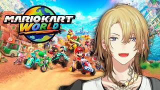 【MARIO KART WORLD】WORLDS BEST MARIO KART PLAYER【NIJISANJI EN | Luca Kaneshiro】