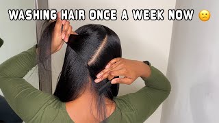 MAINTAINING A HEALTHY SCALP AFTER RELAXING MY NATURAL HAIR