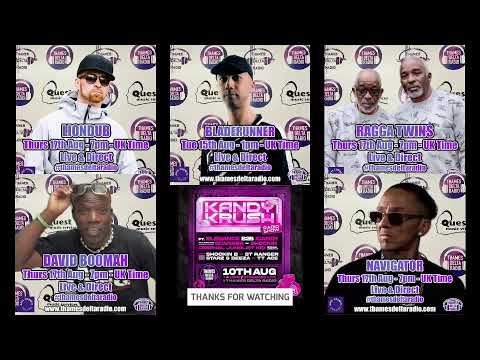 DJ REMIXX DRUM AND BASS SHOWDOWN    - 9th Aug 2023 - THAMES DELTA RADIO