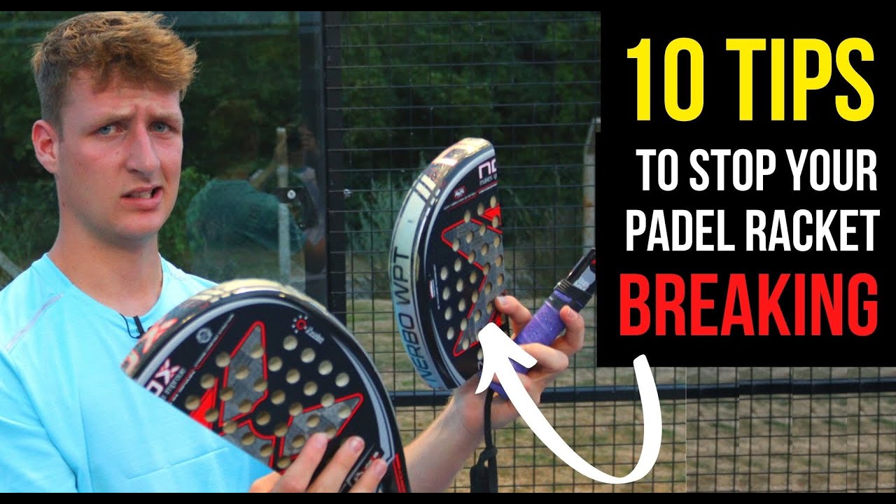 Ten tips to extend the lifespan of your padel racket.