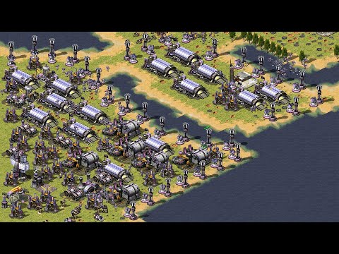 Yuri's Revenge Red Alert 2 Russia Federation V6 Map Super Extra Hard AI