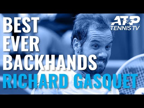 Richard Gasquet Best-Ever ATP Backhands