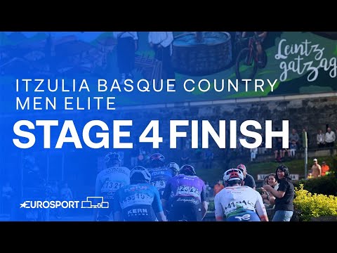 Stage 4 Finish Itzulia Basque Country 2024 | Eurosport Cycling