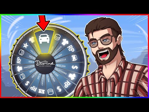 WINNING a NEW CAR at the Casino in GTA 5 RP