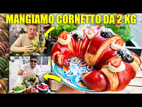 I CAN'T BELIEVE WE'RE EATING A HUGE 2 KG CROISSANT! - THIS CAKE IS BIGGER THAN DADDA'S ARM!