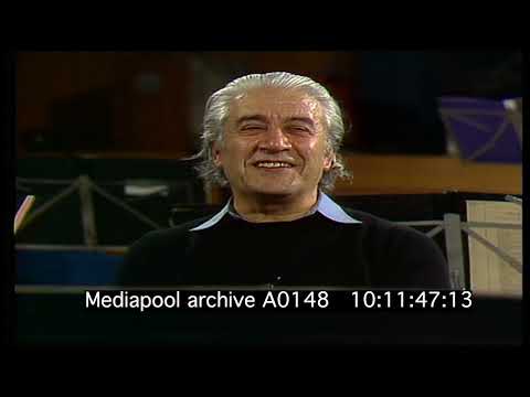 Sergiu Celibidache Dirigent Dirigentenkurs 1977