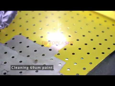 Full displaying of our 1000w pulse laser cleaning machine