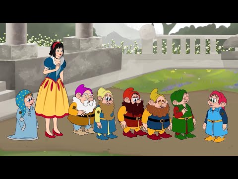 Branca de Neve e os 7 Anões | Série Episódios 1- 2 - 3 - 4 | desenho animado com Os Amiguinhos