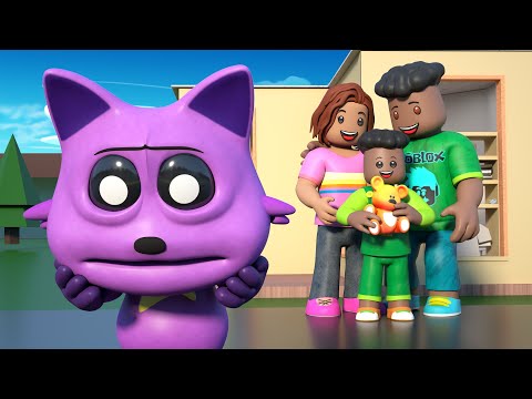 ROBLOX Brookhaven 🏡RP: CatNap's Sad Origin Story - Roblox Animation