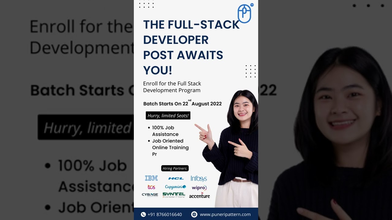 Join Our Full-Stack Development Batch from 22nd August