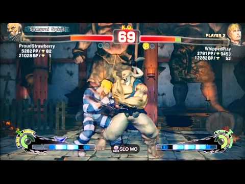 SSF4 AE:2012 ProudStrawberry (Gouken) vs WhippedPlay (Cody)