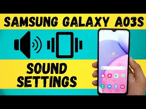 Samsung Keyboard Sound / Vibration on click settings A03s