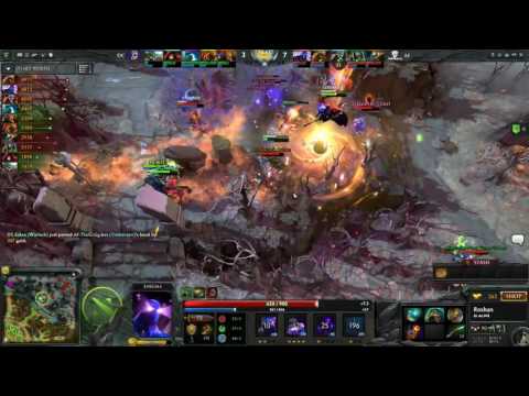 black Hole ad finem vs digital chaos