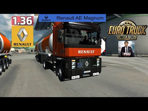 ETS2 1.36.x DX11/ RENAULT AE MAGNUM.