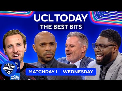 WHAT A NIGHT! 🔥 UCL Today BEST BITS with Kate, Thierry, Jamie & Micah! | CBS Sports Golazo