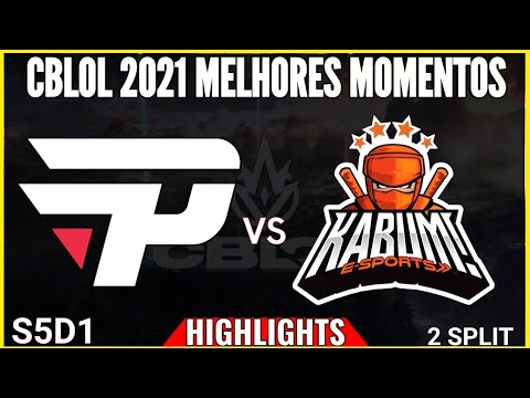 CBLOL PAIN x KBM HIGHLIGHTS | CBLOL 2021 2ª Etapa S5D1 paiN Gaming vs KaBuM! Melhores Momentos.