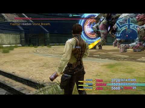 Let's Play Final Fantasy XII The Zodiac Age - Episode 101 Yiazmat At Level 61