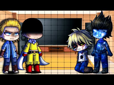 Opm React To Garou || One Punch Man || Gacha Club