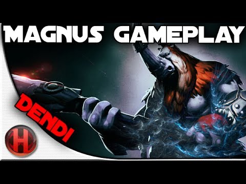 Na'Vi.Dendi Magnus Gameplay Dota 2
