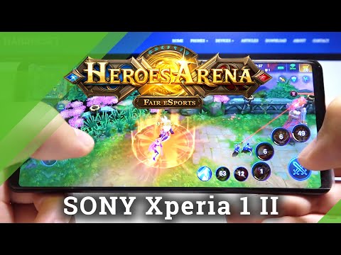 Heroes Arena on Sony Xperia 1 II – Game Test
